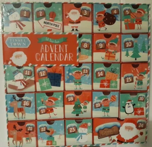 Tinsel Town Fill Your Own ADVENT CALENDAR - Picture 1 of 2