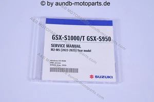 GSX-S 1000 A/GT M2- 22- Werkstatthandbuch CD NEU/Service Manual original Suzuki - Bild 1 von 3