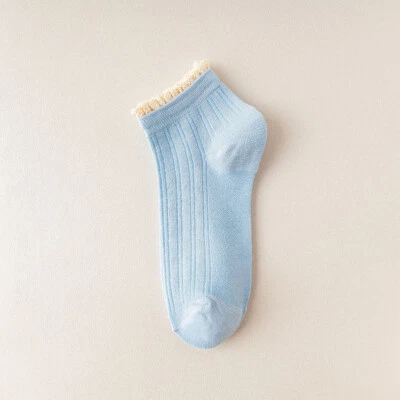 5 pares de calcetines transpirables vintage de algodón puro para dama Foto 1 de 4