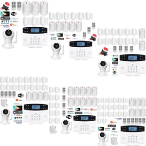 A28 Tuya APP IP Cámara WiFI GSM Inalámbrico Sistema de Alarma de Seguridad para el Hogar + Alexa + Google - Imagen 1 de 26