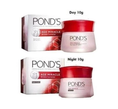 Pond's Age Miracle Wrinkle Corrector Day & Night Cream Set Deep Action 2x10g - Image 1 of 4