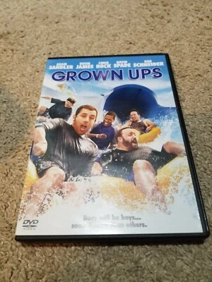 Grown Ups DVD Adam Sandler Kevin James Chris Rock David Spade Rob Schneider - Image 1 of 3