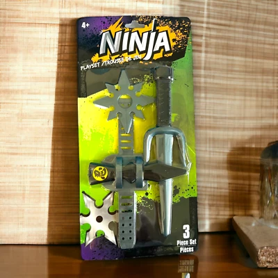 Juego Ninja Juguete Halloween Vestir Juego de Simulación Juego de 3 Piezas Juego de Accesorios 4+ ESTRELLA Foto 1 de 4