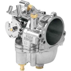S&S 11-0420 Natural Super E Shorty Carburetor Harley Big Twin Sportster & Custom - Foto 1 di 2