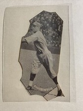 Emil Yde 1924 Spalding Baseball Panel Pittsburgh Pirates RARE!
