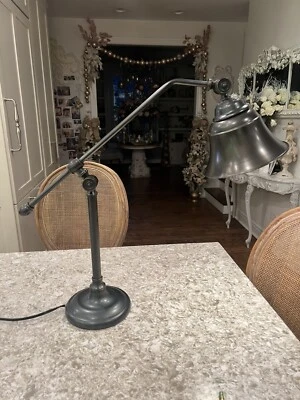 Lamp Pottery Barn Architect's Adjustable Task Table Lamp Desk Metal - Image 1 of 4