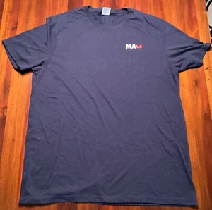 Mid-Atlantic Mavericks XL Navy Blue Aviation T-Shirt - Picture 1 of 4