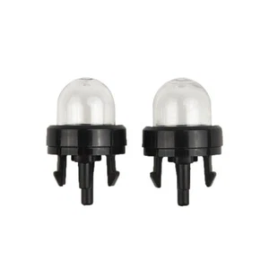 2pcs Plastic Petrol Snap In  for PRIMER Fuel Bulb Pump 3.4x1.4cm Replacement New - Picture 1 of 17