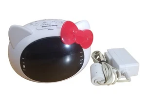 iHome Si-B62 Hello Kitty Sveglia Doppia con Altoparlante Bluetooth e Radio TESTATA - Foto 1 di 8