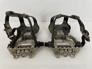 PEDALES BMX VINTAGE TIOGA SUREFOOT VI PROTECTOR DE GRASA BICICLETA DE MONTAÑA - Imagen 1 de 7