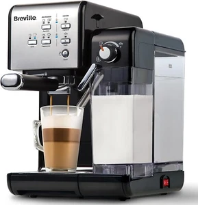 Breville One-Touch Coffeehouse Coffee Machine Espresso Cappuccino & Latte Maker - Picture 1 of 2