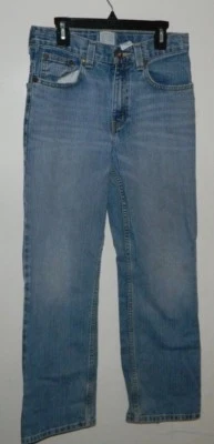 Pantalones de mezclilla relajados Canyon River azul para niños jóvenes talla 14 R cintura ajustable  Foto 1 de 4