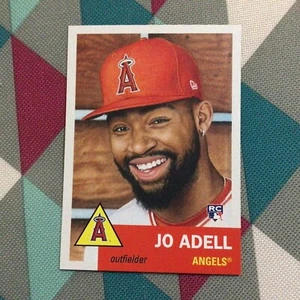 2021 Topps Living set Jo Adell RC #386  angels 1953 design only 5513 made - Picture 1 of 2