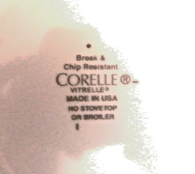 Prato de jantar SPLENDOR da CORNING (conjunto de 2) - Imagem 1 de 3