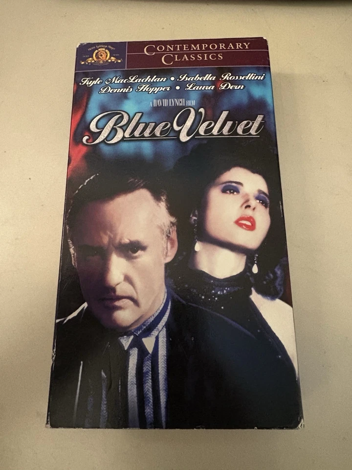 Blue Velvet (1986) VHS - David Lynch - MGM Cult Classic Neo-Noir L@@k RARE - Image 1 of 3