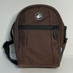 Pacsafe Metrosafe 100 Crossbody Handbag Organizer Brown Nylon RFID SAFE - Picture 1 of 23