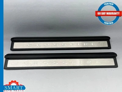 Juego de paneles de paso de umbral de puerta Chrysler Crossfire izquierda + derecha 04-08 OEM Foto 1 de 4