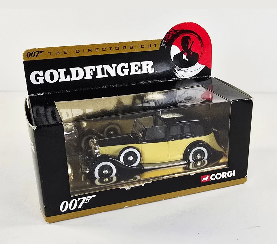 CORGI THE DIRECTORS CUT GOLDFINGER 007 ROLLS ROYCE III SEDANCE DEVILLE  CC06803 - Image 1 of 1