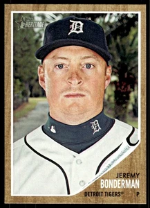 2011 Topps Heritage Jeremy Bonderman Detroit Tigers #349 - Picture 1 of 2