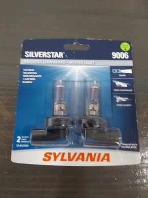 Faros de alto rendimiento Sylvania SILVERSTAR 9006 2 bombillas halógenas J Foto 1 de 2