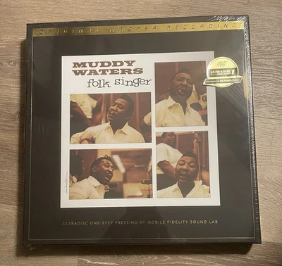 Muddy Waters Folk Singer MFSL SEALED ONE STEP LP . - Image 1 of 3