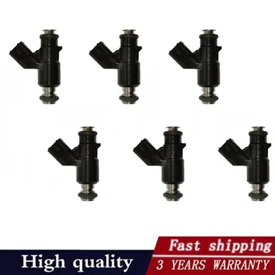 Juego de 6 inyectores de combustible FJ837 para Kia 2007-2009 Sorento 2006-2010 Sedona 3,8 L V6 Foto 1 de 4