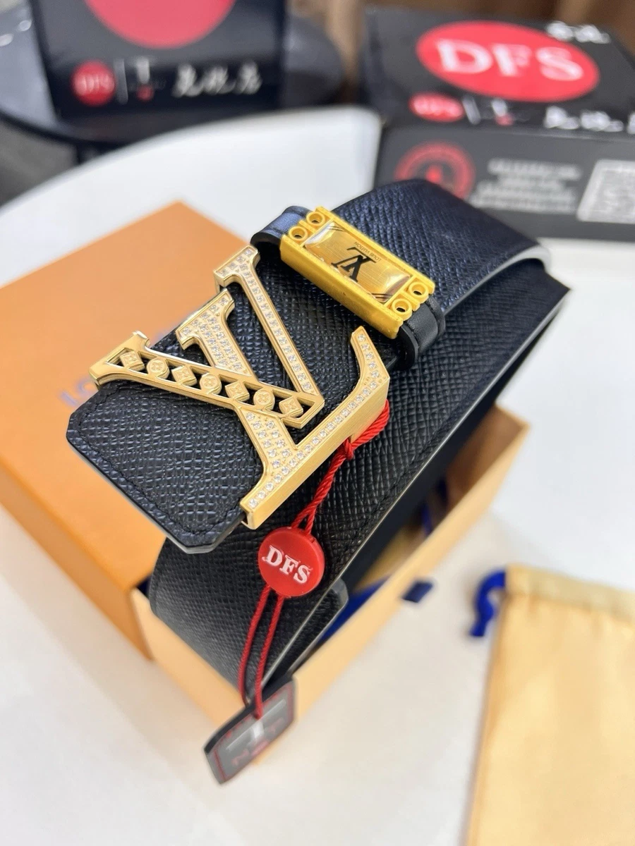 Louis Vuitton Black Belts for Men for sale | eBay