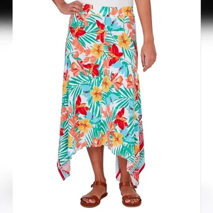 Ruby Road Tropical Splash geometrischer Rock 1X - Bild 1 von 16