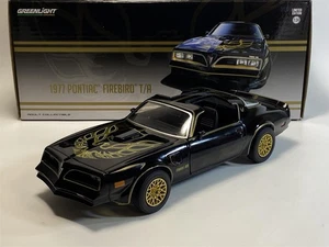 Smokey and the Bandit Theme 1977 Pontiac Firebird T/A 1:24 Greenlight 84036 - Picture 1 of 8