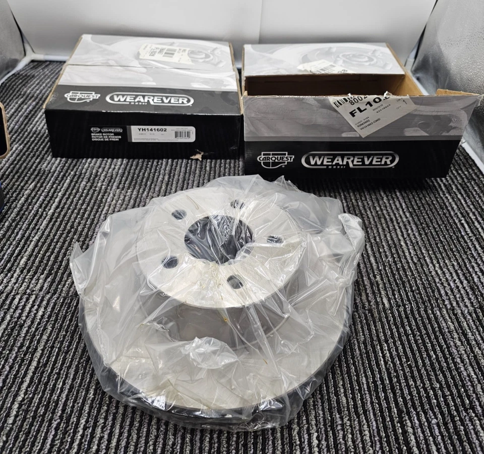 (CANTIDAD 2) para Jeep Grand Cherokee Laredo 1993-1998 rotor de freno de disco YH141602 Foto 1 de 4