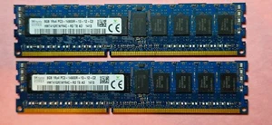 Hynix HMT41GR7AFR4C-RD T8 AD 1413 8GB 1Rx4 PC3-14900R-13-12-C3 1866MHz RDIMM MEM - Picture 1 of 3