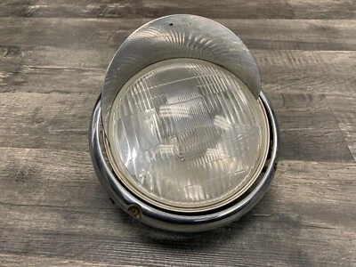 Оригинальная фара Yamaha 1996-2001 XVZ1300 1300 Royal Star с хромированным кольцом - Изображение 1 из 4