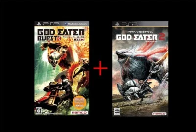 Lot of 2 God Eater Burst 1 & 2 CIB PSP PlayStation PS Portable Japan US Seller - Image 1 of 4