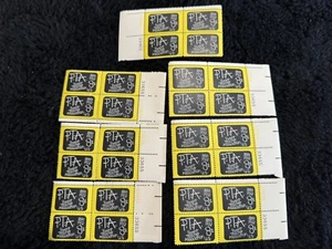 US Scott 1463 PTA 75th Anniversary 8 Cent Stamp Plate Block Of Four X 7 MNH - Picture 1 of 4
