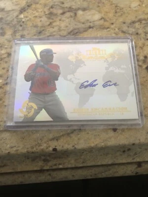 2013 TOPPS TRIBUTE EDWIN ENCARNACION AUTO AUTOGRAPH - Image 1 of 2