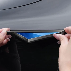 2× Car Front Door Side Fender Emblem Badge Decal Stickers Decorative Accessories - Picture 1 of 16
