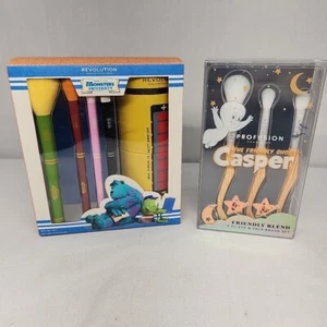 makeup brush set Kits Eye And Face Monsters Inc And Casper NEW - Picture 1 of 14