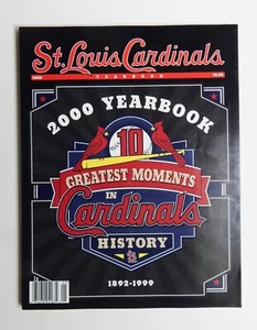 St Louis Cardinals Yearbook 2000 10 Greatest Moments History Musial Brock Smith - Picture 1 of 9