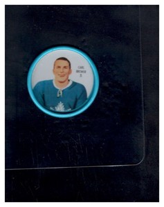 1962 Shirriff Coins #5 Carl Brewer   NM+ J2265679