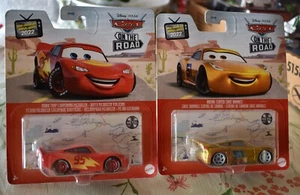 Disney Pixar Cars RACING CENTER CRUZ & ROADTRIP McQUEEN ON THE ROAD SERIE NEU - Bild 1 von 8