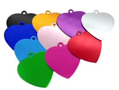 Pawtographiz Dogs Cats ID Tags Personalized Pet  ID Tags Pet Name Tags 10 Colors - Image 1 of 4