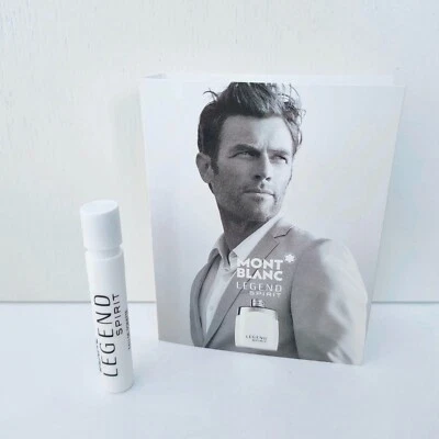 MONTBLANC Mont Blanc Legend Spirit Eau de Toilette Cologne mini Spray for men, 1.2ml, NEW