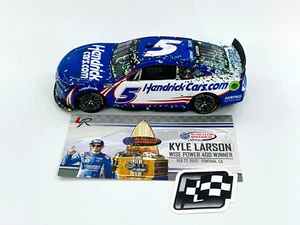 KYLE LARSON 2022 HENDRICKCARS.COM AUTO CLUB 2/27 RACE WIN 1:24 ELITE - Picture 1 of 6