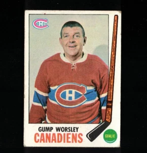 Gump Worsley 1969-70 Topps #1 - Imagen 1 de 2
