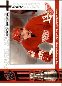 2003-04 Pacific Quest for the Cup Red Wings Hockey Card #34 Pavel Datsyuk