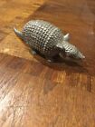Small Pewter Nine Banded Armadillo Texas Turkey Small Collectible