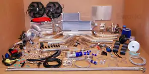 Per Civic CRX Del Sol 88-00 SOHC D15 D16 Kit Turbo Completo D-15 D-16 - Foto 1 di 1