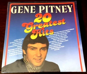 Gene Pitney/20 Greatest Hits SEALED NETHERLANDS LP - Picture 1 of 2