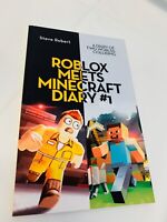 Roblox Meets Minecraft Worlds Collide For Sale Online - roblox meets minecraft book free