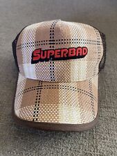 Superbad Movie Promo Trucker Snapback Cap Mesh Plaid 2007 Vintage New